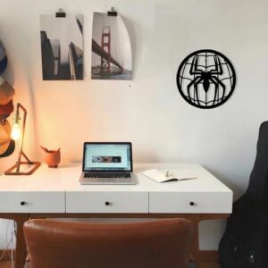 Spider-Man Logo Metal Wall Art